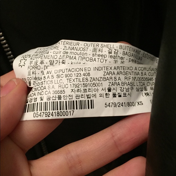 Zara studio Leather Dress NWT - Picture 8 of 8